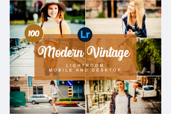 Download Modern Vintage Mobile and Desktop PRESET - Desktop Collection