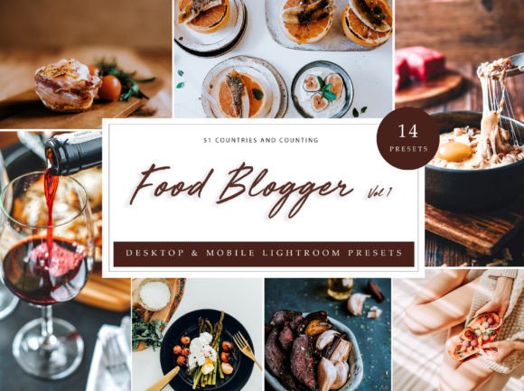 Download Lightroom Presets - Food Blogger Vol1 - Premium Bundle