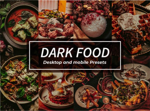 Download Dark Food Lightroom Presets - Premium Bundle