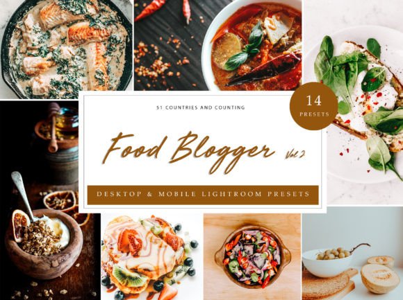 Download Lightroom Presets - Food Blogger Vol.2 - Premium Bundle
